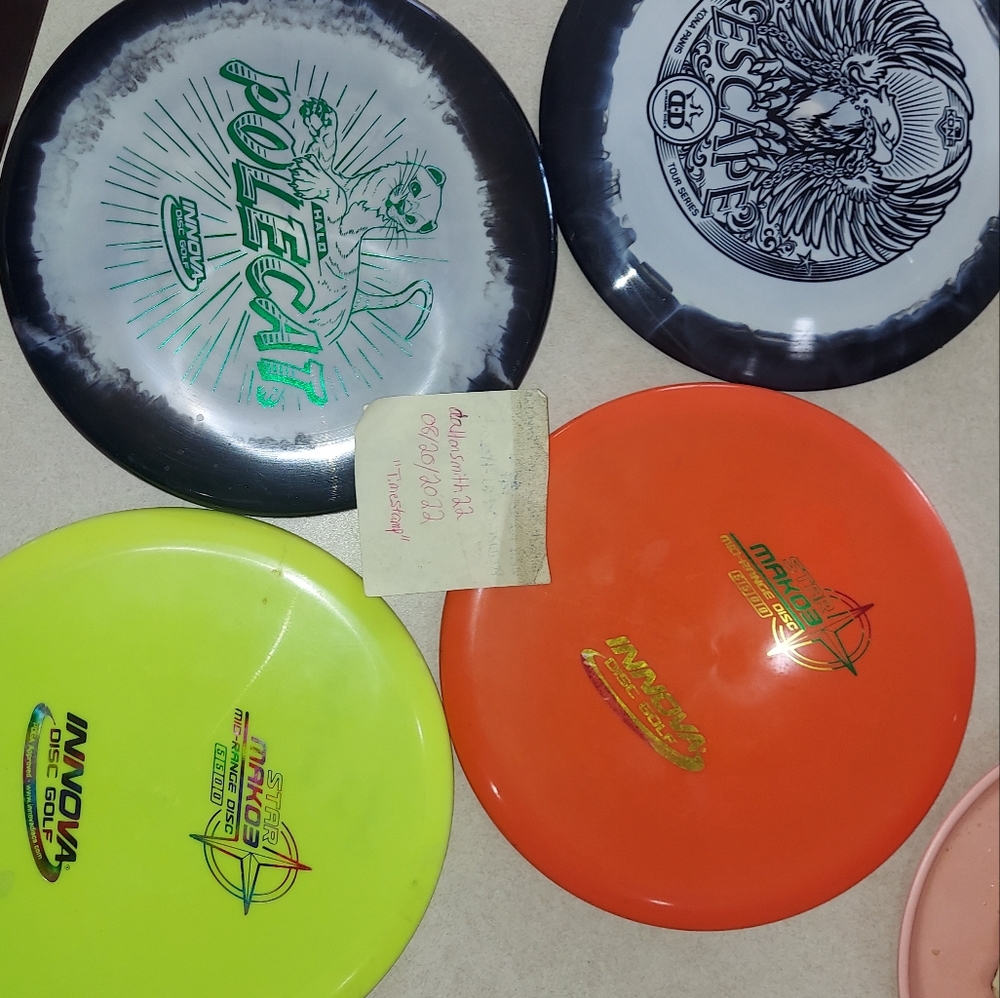 Discs golf discs